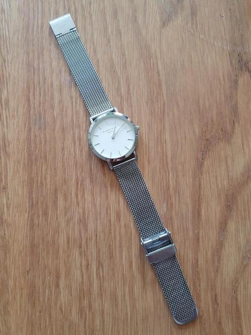Rosefield zilveren dames horloge, Sieraden, Tassen en Uiterlijk, Horloges | Dames, Zo goed als nieuw, Polshorloge, Overige merken