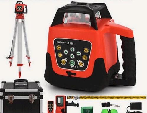 bouwlaser groene laser compleet met statief en accessoires, Doe-het-zelf en Verbouw, Meetapparatuur, Nieuw, Ophalen of Verzenden