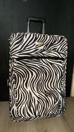 Koffer weekend trolley soft case zebra print, Ophalen, Minder dan 50 cm, Zo goed als nieuw, Minder dan 35 cm