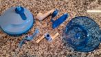 Tupperware Quick Chef hakmolen, Ophalen of Verzenden, Zo goed als nieuw, Blauw, Overige typen