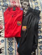 fc barcelona trainingspak, Ophalen of Verzenden, Zo goed als nieuw, Jongen of Meisje, Sport- of Zwemkleding