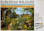 Jamen Hamilton, Wild Gardens, Europian Wildlife, Hobby en Vrije tijd, Denksport en Puzzels, Ophalen of Verzenden, 500 t/m 1500 stukjes
