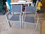 Tuinstoelen, Ophalen, Zo goed als nieuw, Aluminium, Stapelbaar
