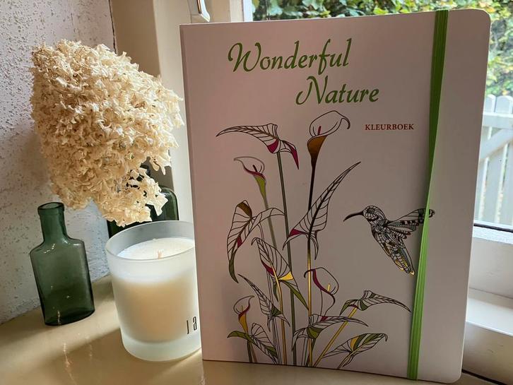 Wonderful Nature - kleurboek, Hobby en Vrije tijd, Tekenen, Nieuw, Overige typen, Ophalen of Verzenden