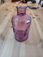 Paars glazen vaasje, Overige kleuren, Ophalen of Verzenden, Minder dan 50 cm, Glas