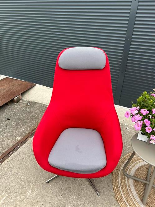 Design fauteuil, retro geinspireerd, draaivoet, Huis en Inrichting, Fauteuils, Nieuw, 75 tot 100 cm, Ophalen