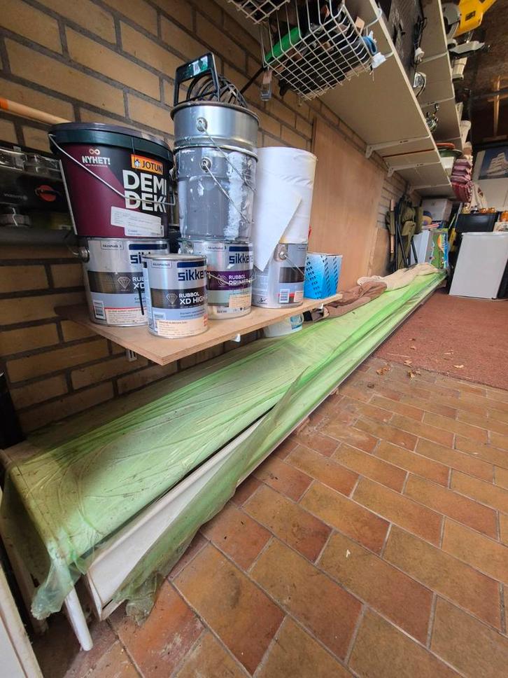 Te koop, Tuin en Terras, Zonneschermen, Knikarmscherm, Ophalen of Verzenden