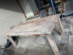 Tuintafel 100% teakhout, Tuin en Terras, Tuintafels, Ophalen, Gebruikt, Rechthoekig, Teakhout