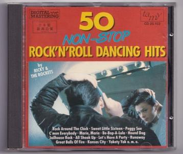 CD Ricky & The Rockets – Rock'n Roll Disco - 50 Non-Stop ... beschikbaar voor biedingen
