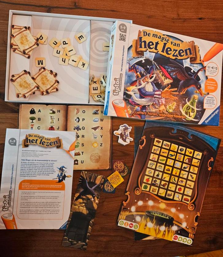 Tiptoi - magie van het lezen - Ravensburger - educatief, Kinderen en Baby's, Speelgoed | Educatief en Creatief, Elektronica, Puzzelen