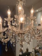 Elegante Kroonluchter, Huis en Inrichting, Lampen | Kroonluchters, Ophalen of Verzenden, Zo goed als nieuw, Glas