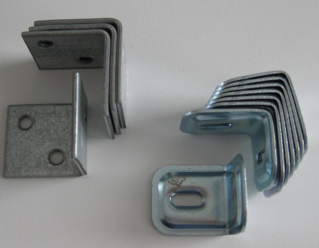 Stoelhoeken 8 stuks 30 x 25 mm / stoelhoeken 4 st 30 x 30 mm, Ophalen of Verzenden, Nieuw