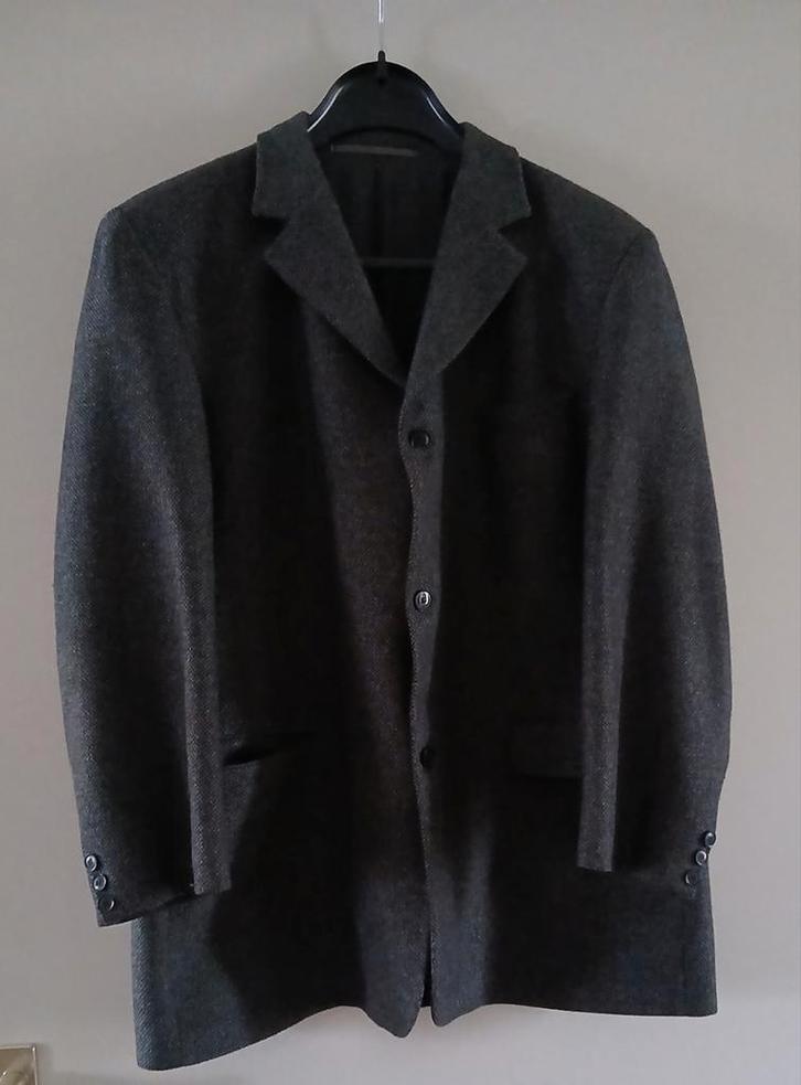 Heren colbert kleur antraciet gemêleerd maat 58, Kleding | Heren, Kostuums en Colberts, Zo goed als nieuw, Maat 56/58 (XL), Grijs