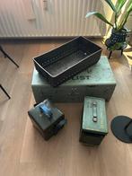 Diverse metalen vintage / industriele / leger kisten, Huis en Inrichting, Woonaccessoires | Kisten, Ophalen, Minder dan 50 cm