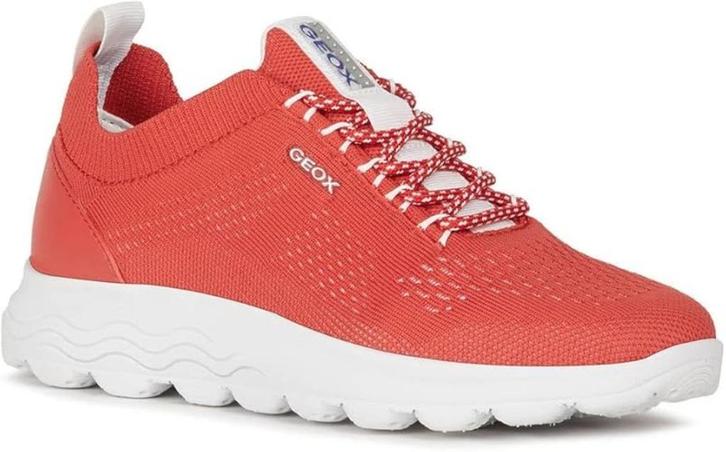 Geox dames D Spherica Sneaker, Nieuw , maat 39., Kleding | Dames, Schoenen, Nieuw, Sneakers of Gympen, Rood, Ophalen of Verzenden