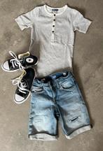 Grijs Pomp de Lux shirt 122, Jongen, Pomp de Lux, Shirt, Gebruikt