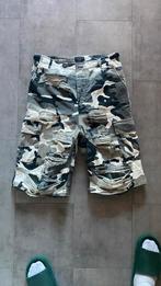 Camo Jorts, Kleding | Heren, Broeken en Pantalons, Ophalen of Verzenden, Maat 46 (S) of kleiner, Grijs