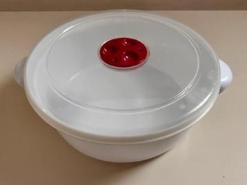 Magnetron voedsel opwarmen bak 2 liter met deksel 23x9 cm beschikbaar voor biedingen