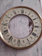 *Sale*Wijzerplaat met glas  openkan klappen,stoer brocante, Ophalen of Verzenden