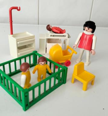 Vintage Playmobiel Winter en Babykamer Geobra 1974 beschikbaar voor biedingen