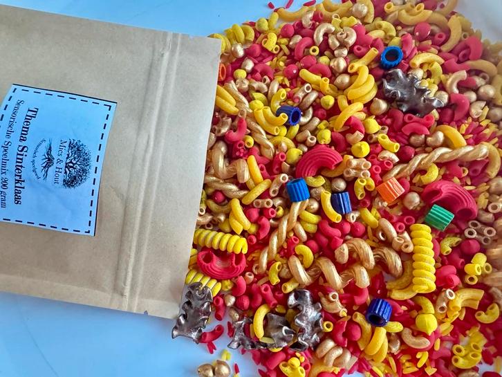 Sinterklaas Sensorische Speelmix - 200 gram, Kinderen en Baby's, Speelgoed | Educatief en Creatief, Nieuw, Ontdekken, Ophalen of Verzenden