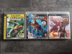 Playstation 3 Games: Uncharted 1, 2, en 3 Zo goed als Nieuw!, Spelcomputers en Games, Games | Sony PlayStation 3, Avontuur en Actie