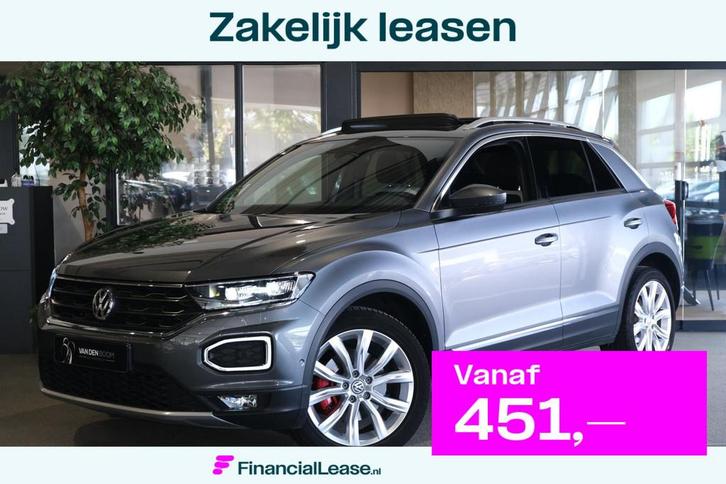 Volkswagen T-Roc 1.5 TSI Sport DSG 150 PK Pano Navi Led Acc, Auto's, Volkswagen, Bedrijf, Lease, Financial lease, T-Roc, ABS, Adaptive Cruise Control