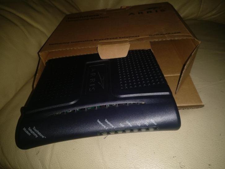 Arris Touchstone TM502B telephony modem nieuw, Computers en Software, Routers en Modems, Nieuw, Ophalen of Verzenden