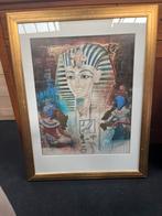 Joadoor egyptische prints, Ophalen of Verzenden, Zo goed als nieuw, Hout, 75 cm of meer
