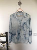 Jade twelve blouse medium 38 blauw wit batik, Blauw, Maat 38/40 (M), Ophalen of Verzenden, Zo goed als nieuw