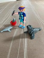 Playmobil zeehonden verzorgster., Kinderen en Baby's, Speelgoed | Playmobil, Ophalen of Verzenden, Zo goed als nieuw