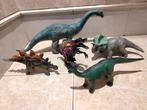 Set van vijf grote dino's, Kinderen en Baby's, Speelgoed | Actiefiguren, Ophalen of Verzenden, Zo goed als nieuw