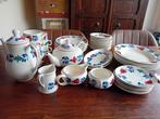 Boerenbont servies, Ophalen