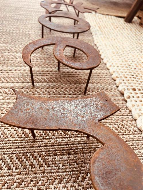 Stoere industriële letters S T O E R ijzeren letters reclame, Antiek en Kunst, Antiek | Woonaccessoires, Ophalen