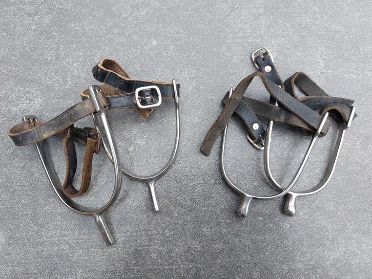 Sporen voor ruitersport (divers) - 2 sets, Dieren en Toebehoren, Paardrijkleding, Gebruikt, Schoeisel, Dressuur, Ophalen of Verzenden