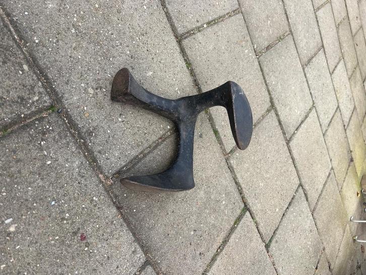 Antieke schoenmakersleest / gietijzeren schoenmakersblok, Antiek en Kunst, Antiek | Gereedschap en Instrumenten, Ophalen
