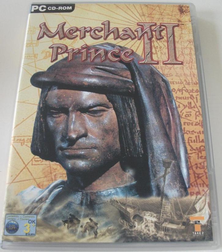 PC Game *** MERCHANT PRINCE II *** Age of the Renaissance, Spelcomputers en Games, Games | Pc, Zo goed als nieuw, Strategie en Constructie