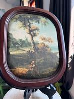 Vintage art deco printing, Antiek en Kunst, Kunst | Schilderijen | Klassiek, Verzenden