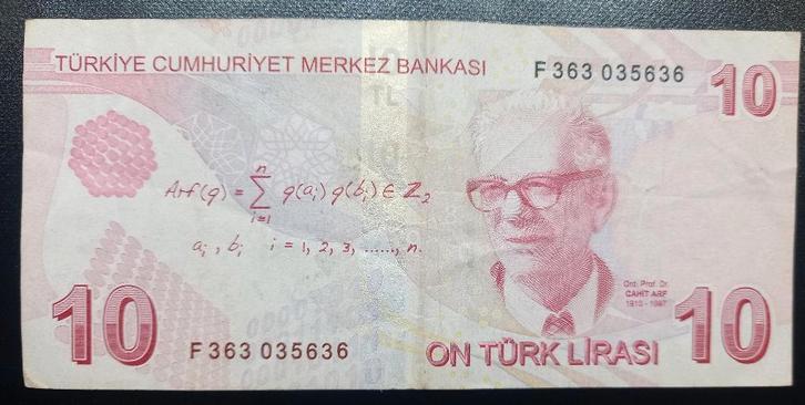 Turkije 10 lira 2022, Postzegels en Munten, Bankbiljetten | Europa | Niet-Eurobiljetten, Los biljet, Overige landen, Verzenden