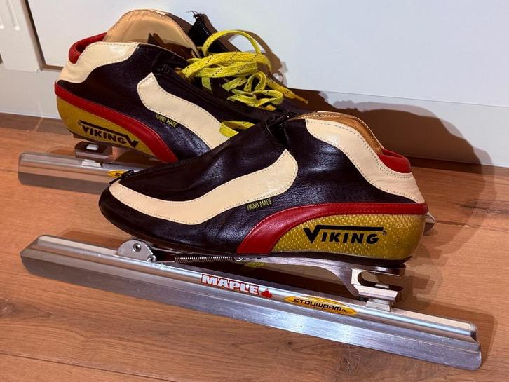 Nagano gold 2005 klapschaats, Sport en Fitness, Schaatsen, Gebruikt, Noren, Viking, Klapschaats, Ophalen