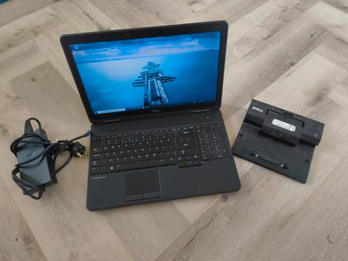 Dell Latitude E5540 I5, 8gb, 240gb SSD, docking station, Computers en Software, Windows Laptops, Gebruikt, SSD, 8 GB, Qwerty, Ophalen of Verzenden