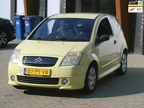 Citroen C2 1.4i Ligne Ambiance Nwe Distr Riem & Apk Airco LM, Auto's, Citroën, Bedrijf, Te koop, C2, ABS, Achteruitrijcamera, Airbags