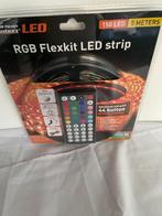 RGB Led Strip Flexkit 5 m lengte en 150 Led-lampjes nieuw, Ophalen, Nieuw, Licht, Kleur