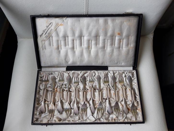 Zilver (antiek) serviesgoed, Antiek en Kunst, Antiek | Bestek, Ophalen of Verzenden