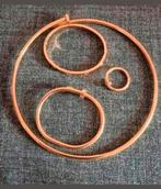 Nieuwe sieraden set. 2 Armbanden, ketting en ring, Ophalen of Verzenden, Nieuw, Goud, Overige materialen