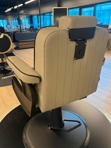heren,scheren,chair,creem,verstelbaar,knippen,scheren,outlet beschikbaar voor biedingen
