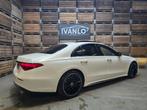 Mercedes-Benz S-klasse 580 e 4MATIC AMG Line Pano LED 4WB 36, Automaat, Gebruikt, 367 pk, Wit