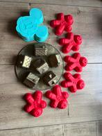 Silicone bakvormpjes van huisjes poppetje, Ophalen of Verzenden, Zo goed als nieuw, Taarten, Bakvorm