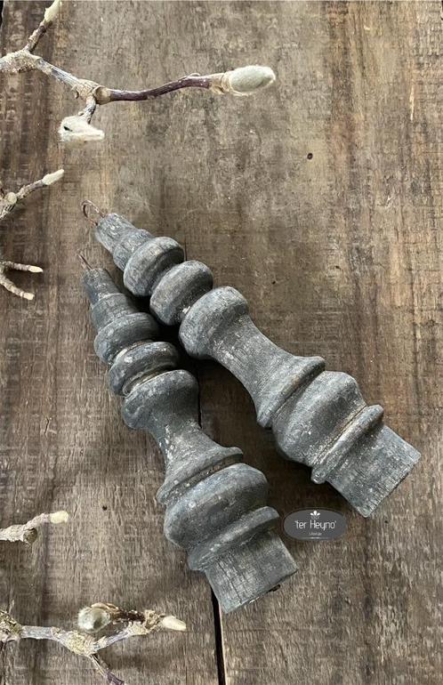 Houten klos ornament L Aura Peeperkorn stoer sober landelijk, Huis en Inrichting, Woonaccessoires | Overige, Nieuw, Verzenden