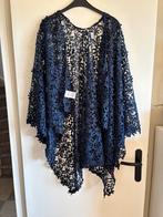 Donkerblauwe Kanten Poncho *NIEUW*, Bonprix, Ophalen of Verzenden, Nieuw, Blauw
